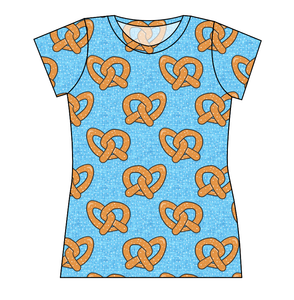 Salty as a Pretzel Ladies' Basic Tee