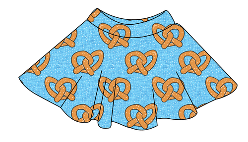 Salty as a Pretzel Ladies' Circle Skirt