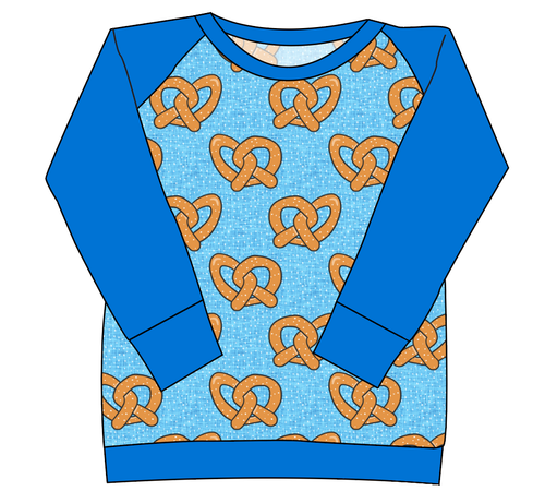 Salty as a Pretzel Ladies' Classic Crewneck