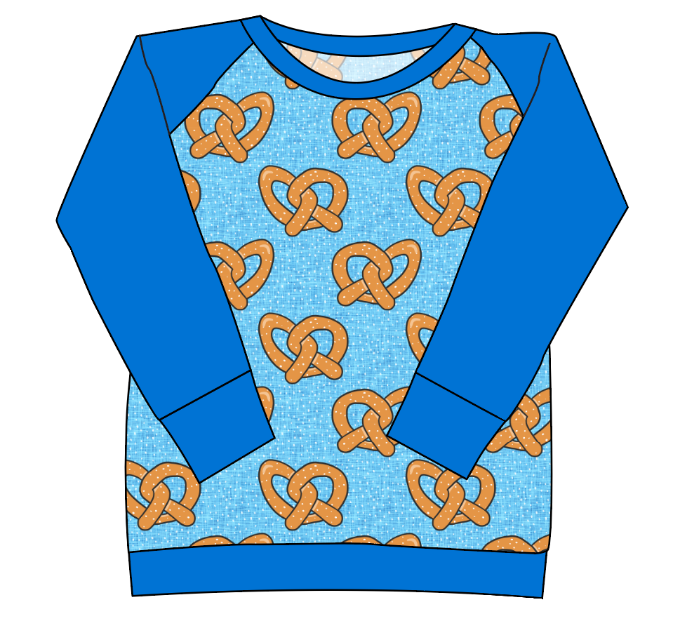 Salty as a Pretzel Ladies' Classic Crewneck