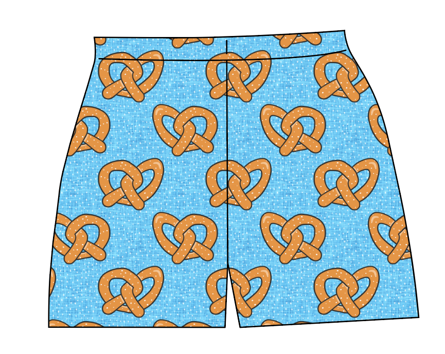 Salty as a Pretzel Ladies' Lounge Shorts