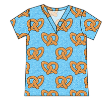 Load image into Gallery viewer, Salty as a Pretzel Ladies&#39; Slouchy V-Neck Tee