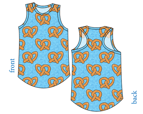 Salty as a Pretzel Ladies' Summer Tank