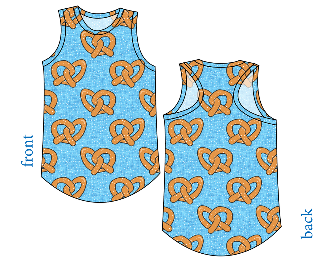 Salty as a Pretzel Ladies' Summer Tank
