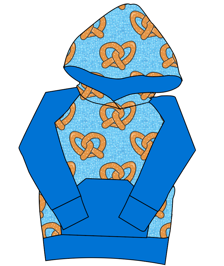 Salty as a Pretzel Mens' Hoodie