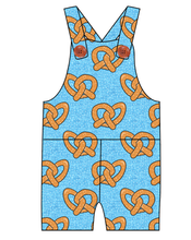 Load image into Gallery viewer, Salty as a Pretzel Overalls and Shortalls