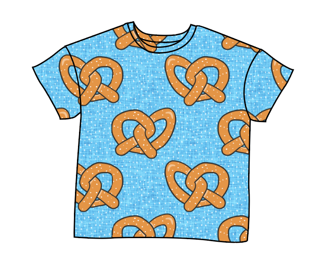 Salty as a Pretzel Oversized Tee