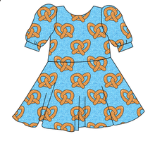 Load image into Gallery viewer, Salty as a Pretzel Prairie Dress