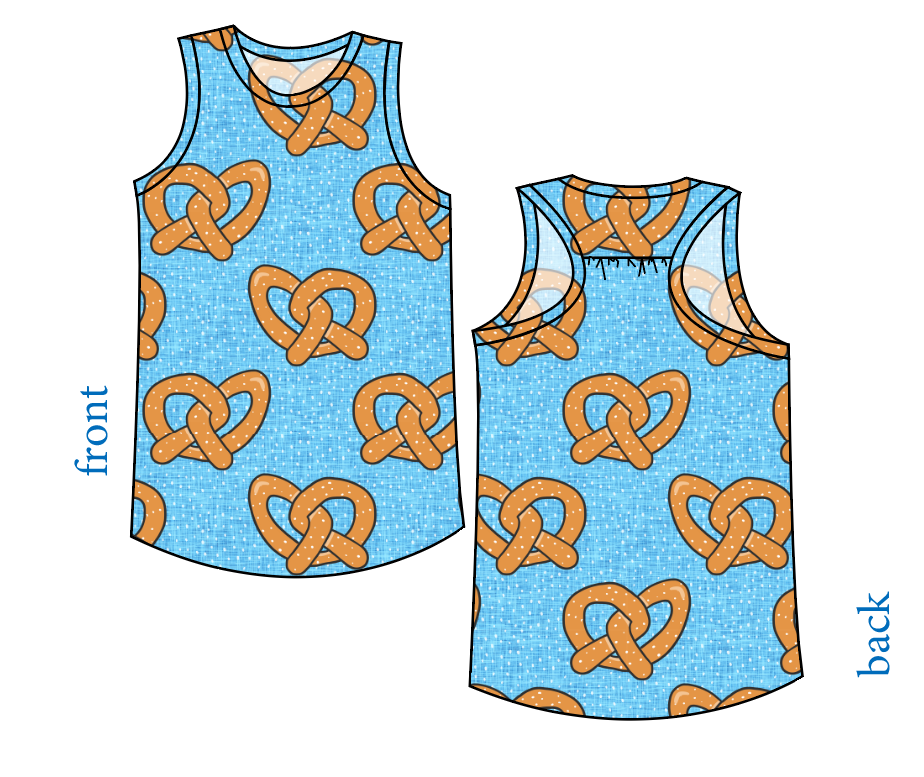 Salty as a Pretzel Summer Tank
