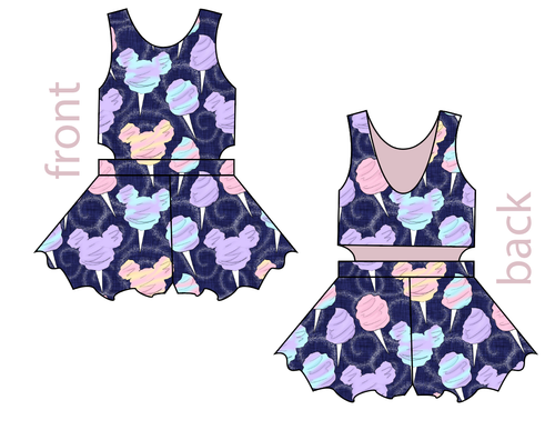 Candy Floss Kids Playsuit