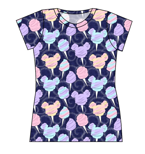 Candy Floss Ladies' Basic Tee