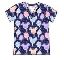 Load image into Gallery viewer, Candy Floss Ladies&#39; Slouchy V-Neck Tee