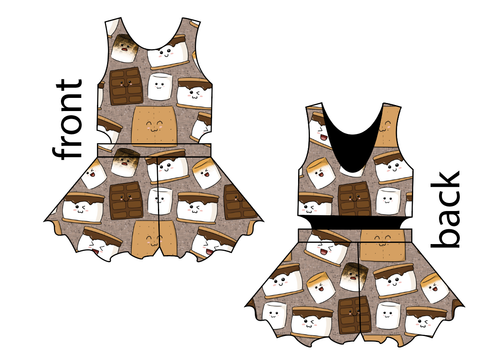 Smore Fun Kids Playsuit