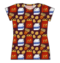 Load image into Gallery viewer, Happy Snacks Ladies&#39; Basic Tee