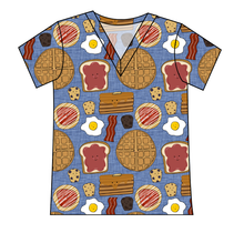 Load image into Gallery viewer, Breakfast Buddies Ladies&#39; Slouchy V-Neck Tee