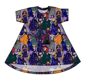 Witchy Vibes Basic T-Shirt Dress