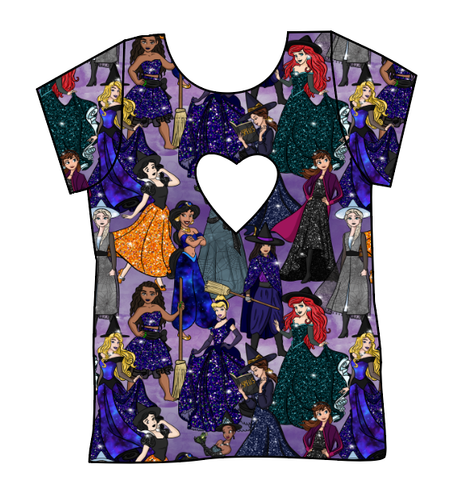 Witchy Vibes Cambria Heart Back Tee