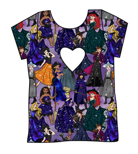 Witchy Vibes Cambria Heart Back Tee