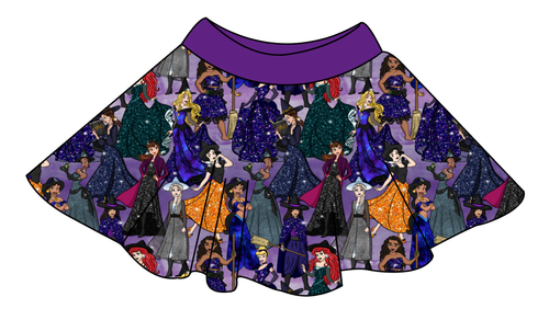 Witchy Vibes Circle Skirt