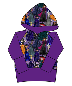 Witchy Vibes Grow With Me Hoodie (or Crewneck)