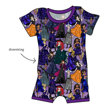 Load image into Gallery viewer, Witchy Vibes Grow With Me Pants And Shorts Romper