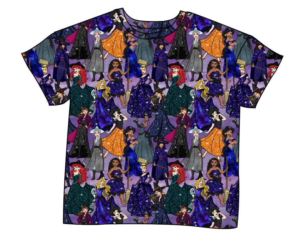 Witchy Vibes Ladies' Oversized Tee