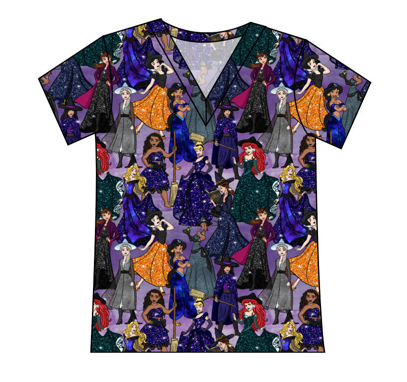 Witchy Vibes Ladies' Slouchy V-Neck Tee