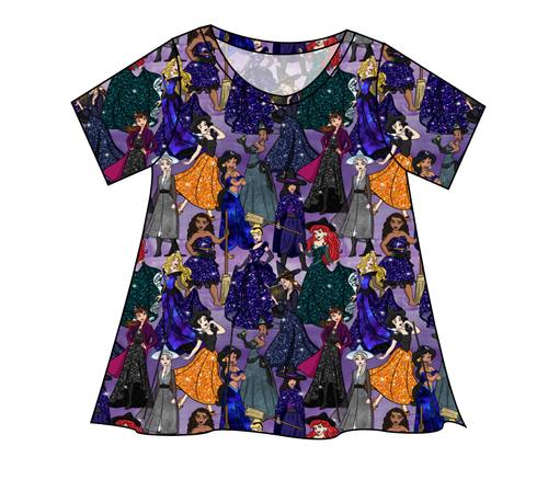 Witchy Vibes Ladies' Swing Tee