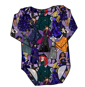 Witchy Vibes Lap Neck Bodysuit