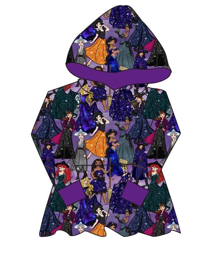Witchy Vibes Peplum Hoodie (or Crewneck)