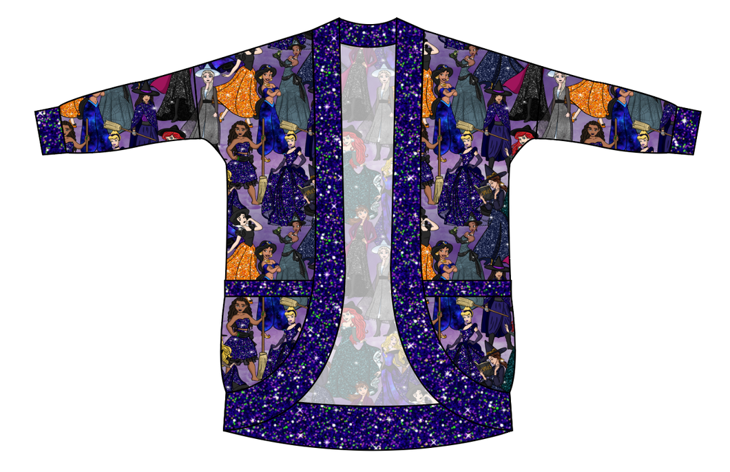 Witchy Vibes Ladies' Cocoon Cardigan