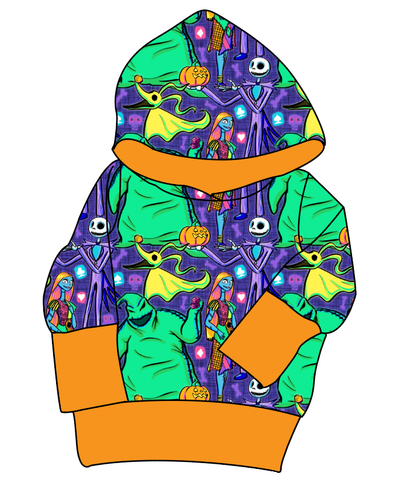 Neon Nightmare Grow With Me Hoodie (or Crewneck)