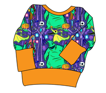 Load image into Gallery viewer, Neon Nightmare Grow With Me Hoodie (or Crewneck)