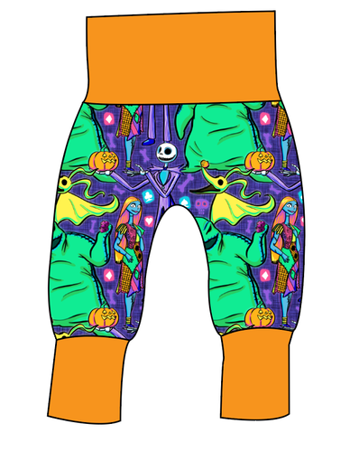 Neon Nightmare Grow With Me Pants And Shorts
