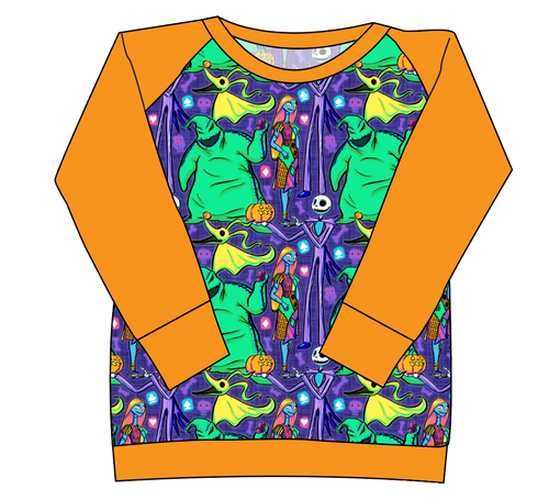 Neon Nightmare Ladies' Classic Crewneck