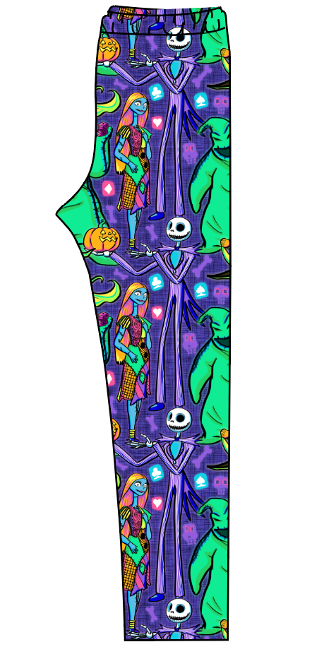 Neon Nightmare Ladies' Lounge Leggings