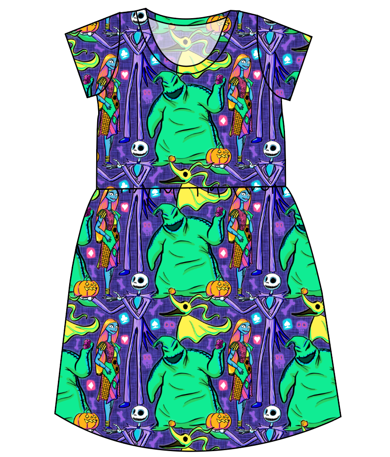 Neon Nightmare Ladies' Play Dress