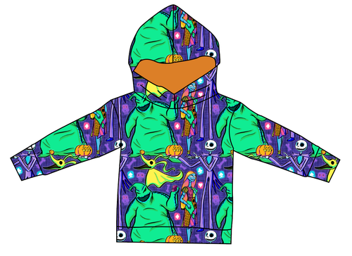 Neon Nightmare Oversized Hoodie