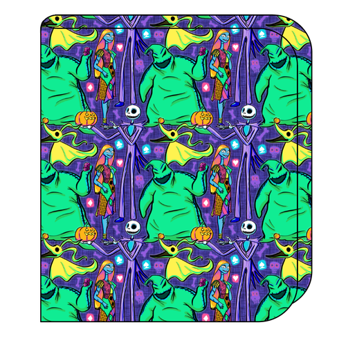 Neon Nightmare Swaddle Blanket