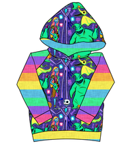 Load image into Gallery viewer, Neon Nightmare Classic Hoodie (or Crewneck)
