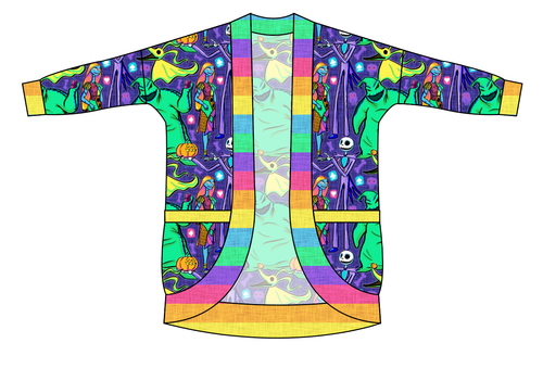 Neon Nightmare Ladies' Cocoon Cardigan