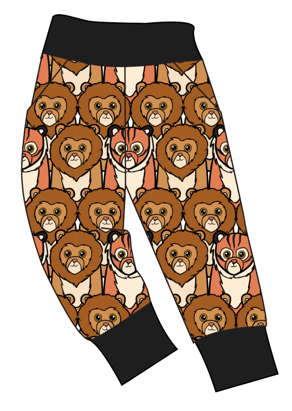 Lions and Tigers Basic Joggers And Jogger Shorts