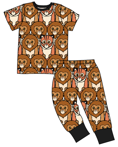 Lions and Tigers Basic Loungewear Set