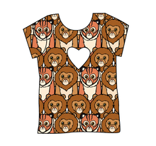 Load image into Gallery viewer, Lions and Tigers Cambria Heart Back Tee