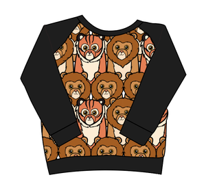 Lions and Tigers Classic Hoodie (or Crewneck)