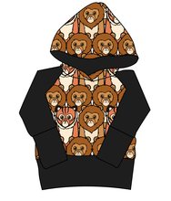 Load image into Gallery viewer, Lions and Tigers Grow With Me Hoodie (or Crewneck)