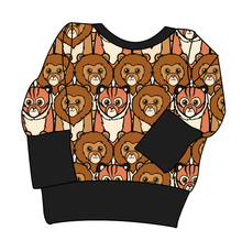 Load image into Gallery viewer, Lions and Tigers Grow With Me Hoodie (or Crewneck)