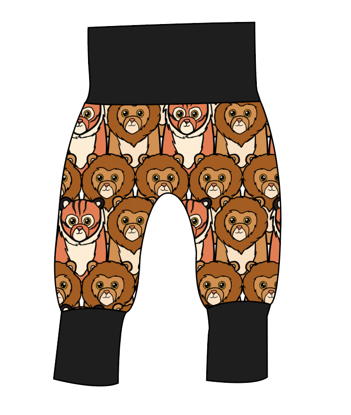 Lions and Tigers Grow With Me Pants And Shorts