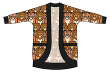 Load image into Gallery viewer, Lions and Tigers Ladies&#39; Cocoon Cardigan