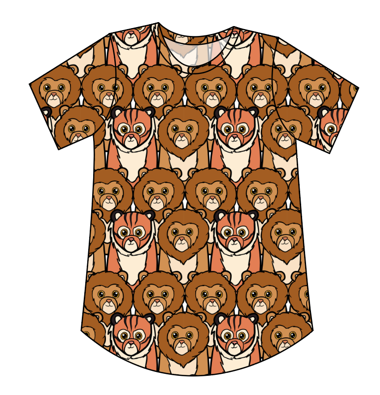 Lions and Tigers Kids' Relaxed Tee